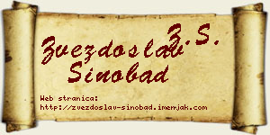 Zvezdoslav Sinobad vizit kartica
